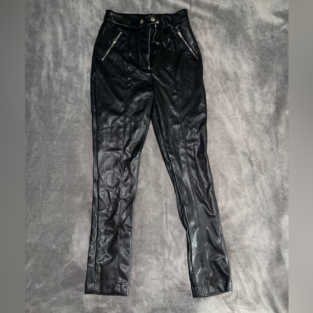 F21 Faux Leather Pants